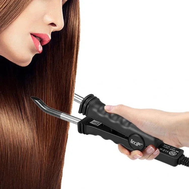 LOOF 100-240V Nano nối tóc liền mạch, nhiệt độ điều chỉnh, phích cắm EU