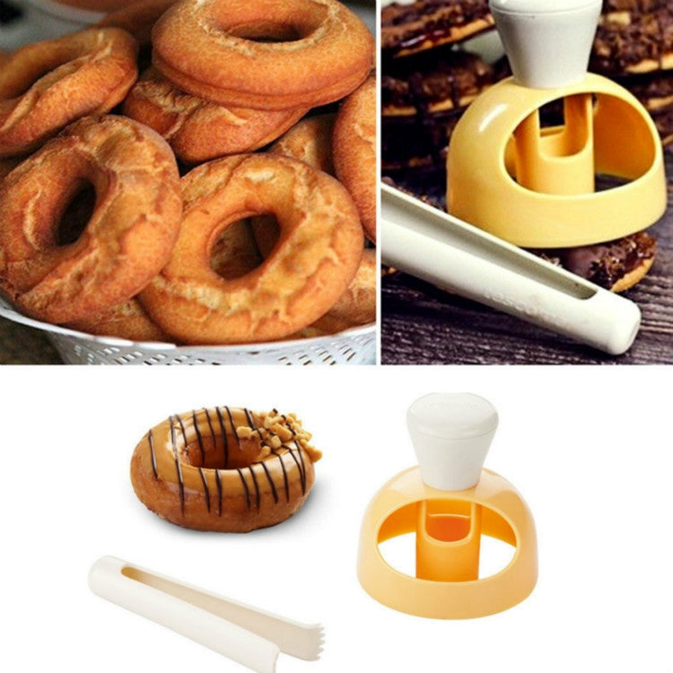 Khuôn làm bánh donut fondant nhựa DIY, khuôn làm bánh donut DIY