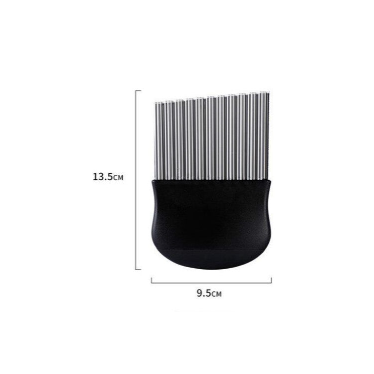 LsCook dao cưa thép không gỉ cắt khoai tây chiên Pháp, dao răng cưa, dụng cụ cắt hoa quả và rau củ, dao sóng, phụ kiện thiết bị nhà bếp, kiểu 3