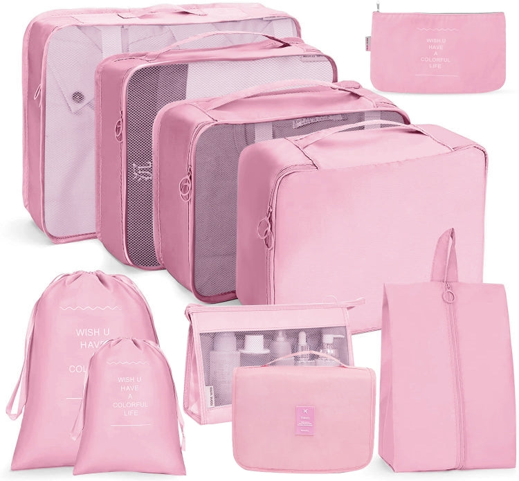 Bộ Túi Đựng Đồ Du Lịch Gấp Gọn, 10 Trong 1