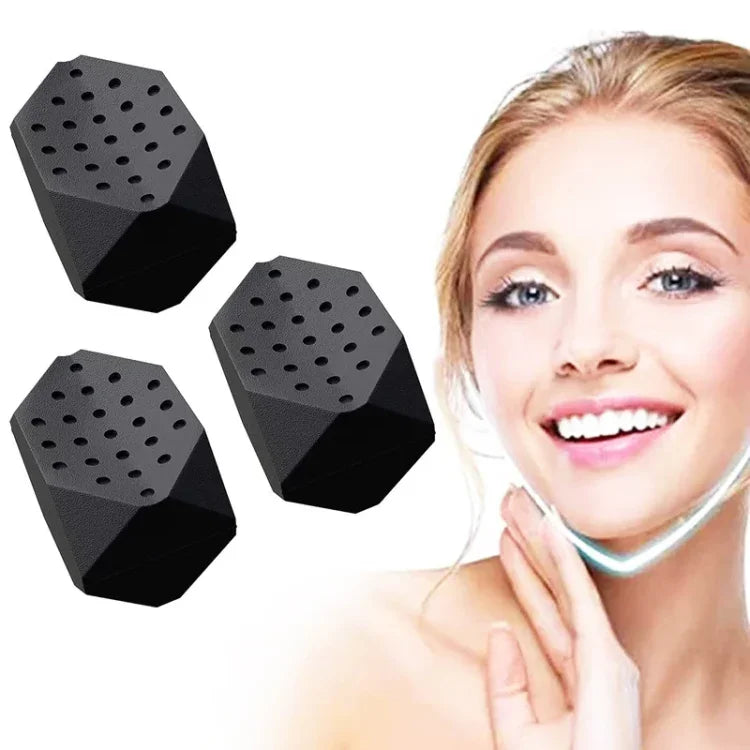 3 chiếc dụng cụ tập cơ hàm thế hệ thứ 7, bóng masseter, thiết bị nâng cơ mặt silicone, thế hệ thứ 7 (đen), thế hệ thứ 7 (trắng), thế hệ thứ 7 (xám)