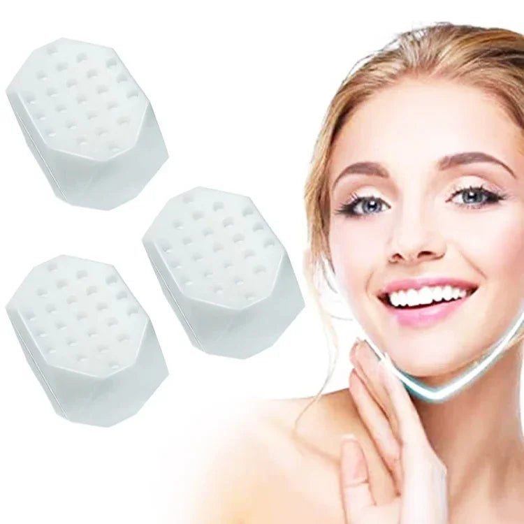 3 chiếc dụng cụ tập cơ hàm thế hệ thứ 7, bóng masseter, thiết bị nâng cơ mặt silicone, thế hệ thứ 7 (đen), thế hệ thứ 7 (trắng), thế hệ thứ 7 (xám)
