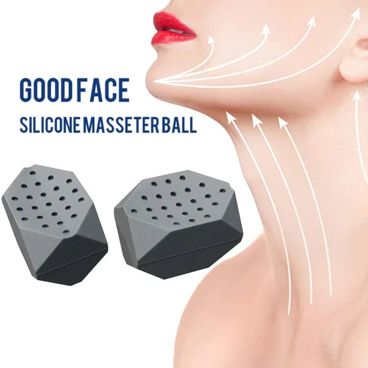 3 chiếc dụng cụ tập cơ hàm thế hệ thứ 7, bóng masseter, thiết bị nâng cơ mặt silicone, thế hệ thứ 7 (đen), thế hệ thứ 7 (trắng), thế hệ thứ 7 (xám)