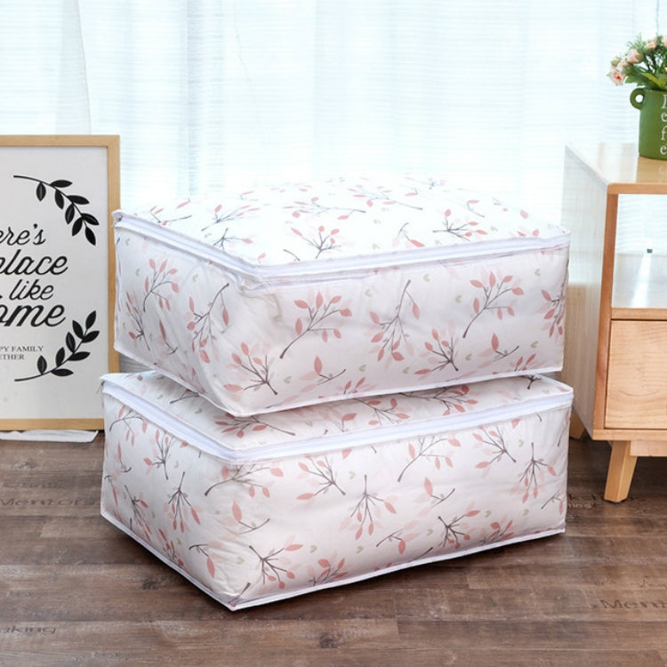 Túi Đựng Đồ Gấp Gọn Đựng Quần Áo Chăn Mền Trong Suốt Có In Hình Dùng Cho Du Lịch, Kích Thước 57x40x22cm