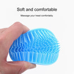 Bộ 12 bàn chải gội đầu massage da đầu người lớn, bàn chải mềm bằng keo, lược gội đầu phòng tắm, giao màu ngẫu nhiên