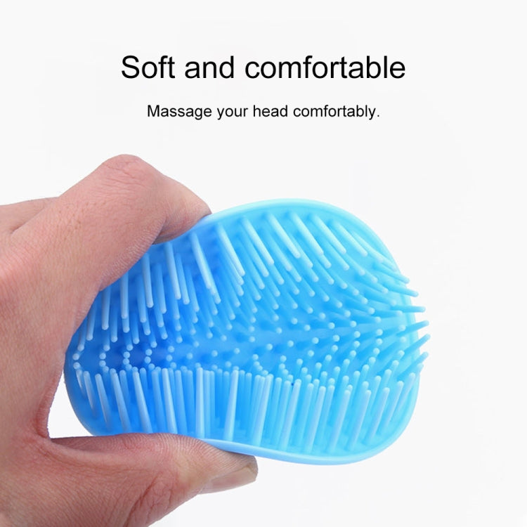 Bộ 12 bàn chải gội đầu massage da đầu người lớn, bàn chải mềm bằng keo, lược gội đầu phòng tắm, giao màu ngẫu nhiên