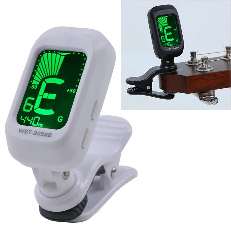 Little Angel WST-2058B Guitar Capo Electronic Tuner, 5×3.7×2.7cm