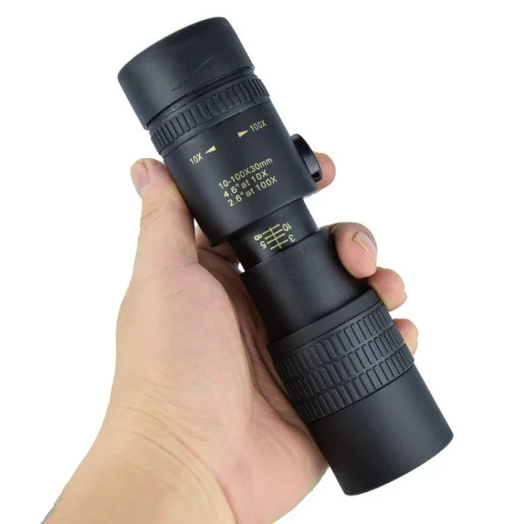 Ống nhòm đơn phóng đại cao HD tầm nhìn ban đêm ánh sáng yếu zoom liên tục, 10 - 30 x 30