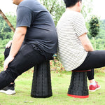 Ghế nhựa gấp du lịch ngoài trời Ghế câu cá cắm trại Ghế vườn, 47cm (Đen), 47cm (Đỏ), 47cm (Vàng)