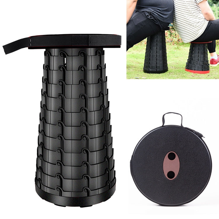 Ghế nhựa gấp du lịch ngoài trời Ghế câu cá cắm trại Ghế vườn, 47cm (Đen), 47cm (Đỏ), 47cm (Vàng)