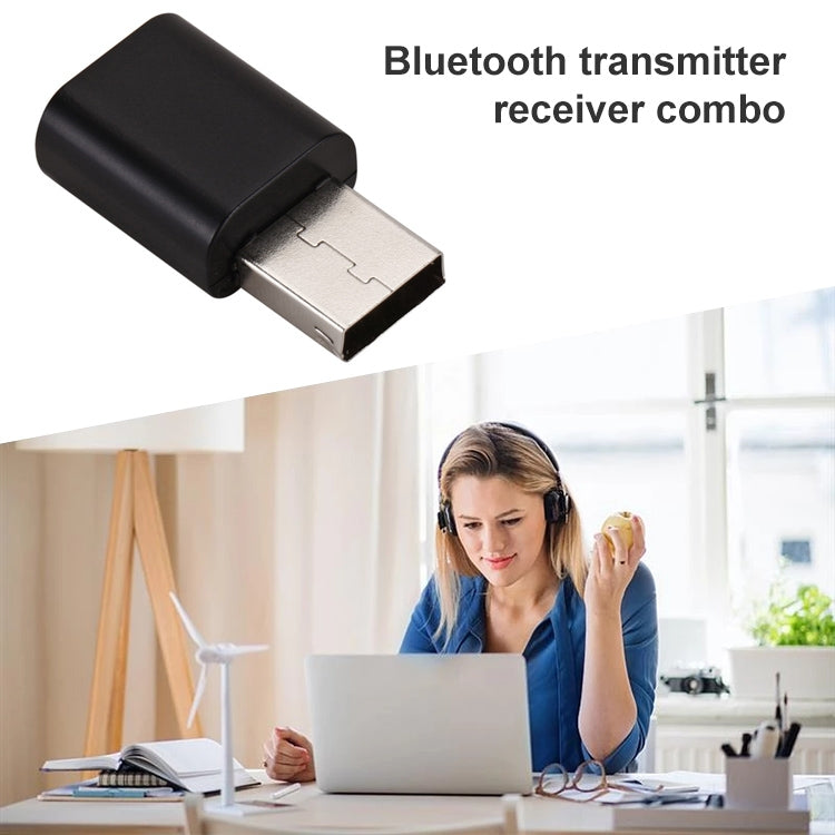 Bộ phát và thu âm thanh Bluetooth USB bộ chuyển đổi Bluetooth cho loa TV / PC xe hơi, BT600
