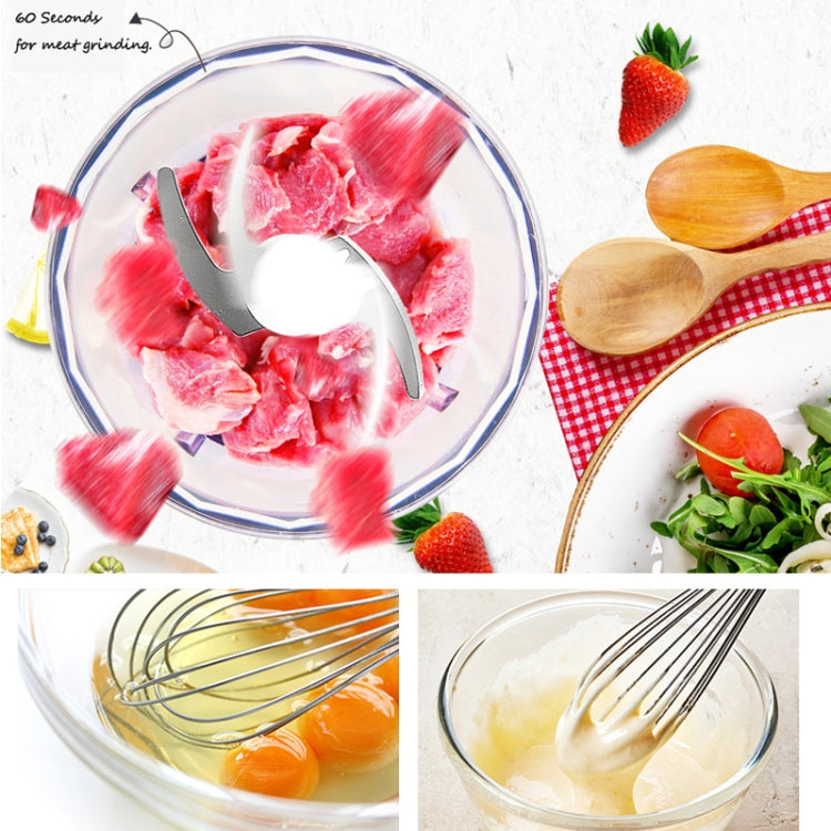 Máy xay thực phẩm đa năng cầm tay, máy xay cầm tay có thể tháo rời, que nấu ăn thép không gỉ 5 tốc độ biến đổi, phích cắm CN, máy xay cầm tay