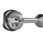 Máy xay thực phẩm đa năng cầm tay, máy xay cầm tay có thể tháo rời, que nấu ăn thép không gỉ 5 tốc độ biến đổi, phích cắm CN, máy xay cầm tay