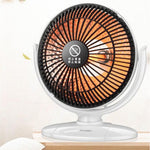 Máy sưởi điện văn phòng nhỏ gọn Small Sun Mini 6 inch, phích cắm tiêu chuẩn quốc gia, kèm cáp nối dài 3m, không kèm cáp