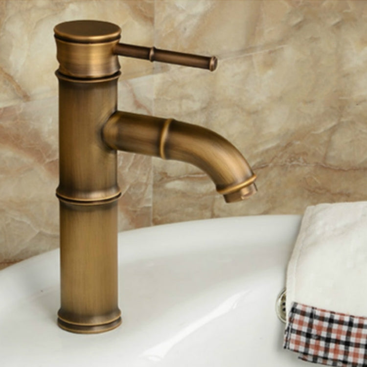 Chậu rửa phòng tắm cổ điển nóng lạnh bằng tre, vòi đồng, kiểu thác nước, các loại: gãy 2 nút, gãy 3 nút, sớm 2 nút, sớm 3 nút, khuỷu 2 nút, khuỷu 3 nút