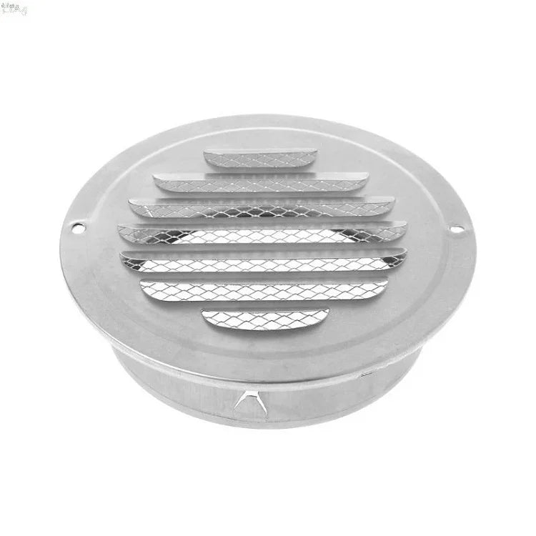 Nắp Chống Mưa Và Côn Trùng Đầu Bằng Thép Không Gỉ Ngoài Tường, 70mm, 80mm, 00mm, 120mm, 150mm, 180mm, 200mm