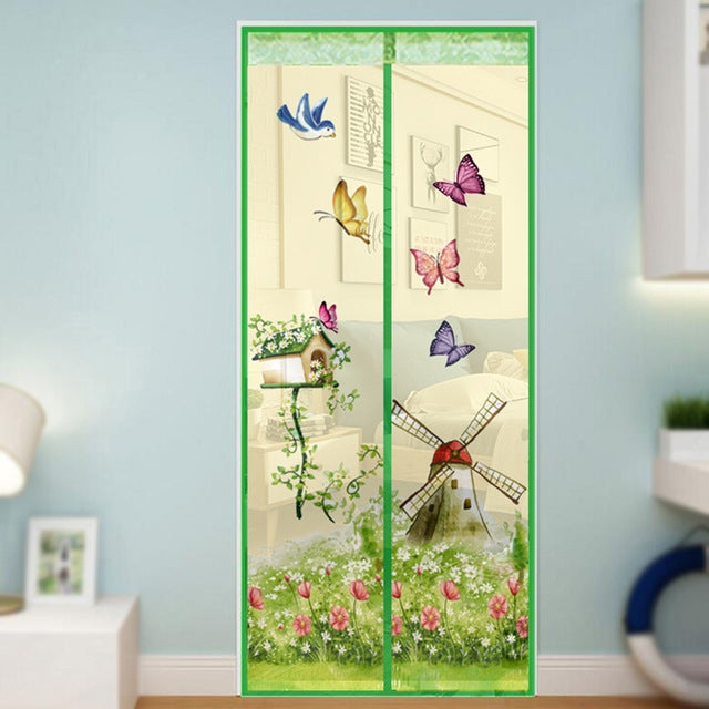 Màn cửa từ tính chống muỗi côn trùng cho phòng ngủ và bếp, 90x210cm, 100x210cm