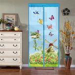 Màn cửa từ tính chống muỗi côn trùng cho phòng ngủ và bếp, 90x210cm, 100x210cm
