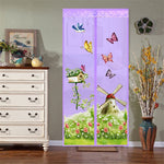 Màn cửa từ tính chống muỗi côn trùng cho phòng ngủ và bếp, 90x210cm, 100x210cm