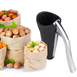 Dụng cụ bẻ hạt óc chó hình phễu hợp kim kẽm, kẹp cắt, kìm, dụng cụ nhà bếp, màu đỏ hình phễu, màu đen hình phễu