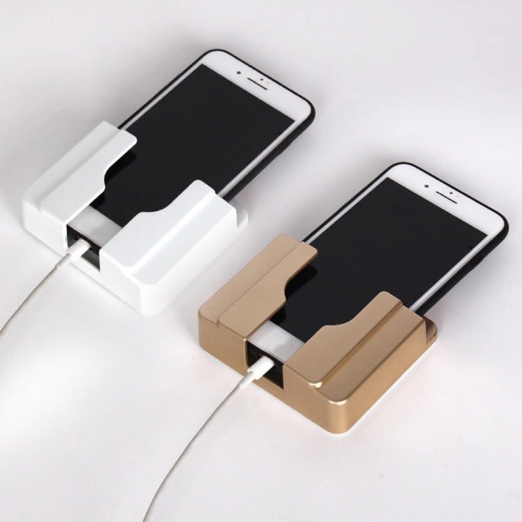Giá đỡ điện thoại di động treo tường kiêm hộp đựng ổ sạc