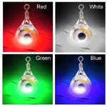 Đèn cá mồi LED, đèn cá mắt cá dưới nước, màu trắng, đỏ, xanh dương, xanh lá