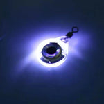 Đèn cá mồi LED, đèn cá mắt cá dưới nước, màu trắng, đỏ, xanh dương, xanh lá
