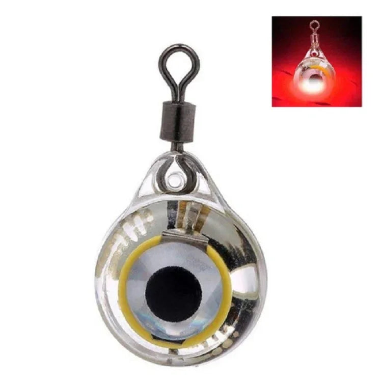 Đèn cá mồi LED, đèn cá mắt cá dưới nước, màu trắng, đỏ, xanh dương, xanh lá