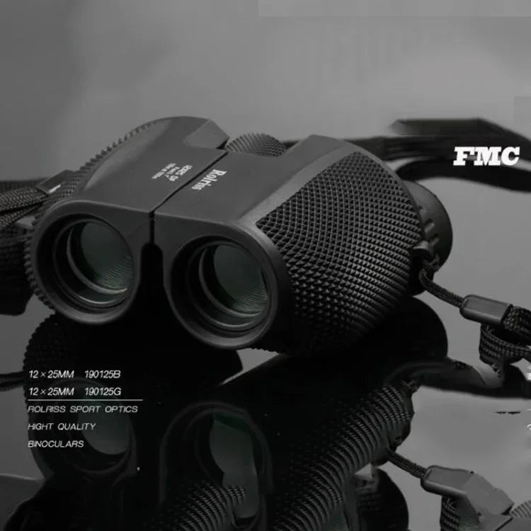 Ống nhòm bỏ túi chống nước công suất cao thể thao ngoài trời ROLISS 10X25, 10X25