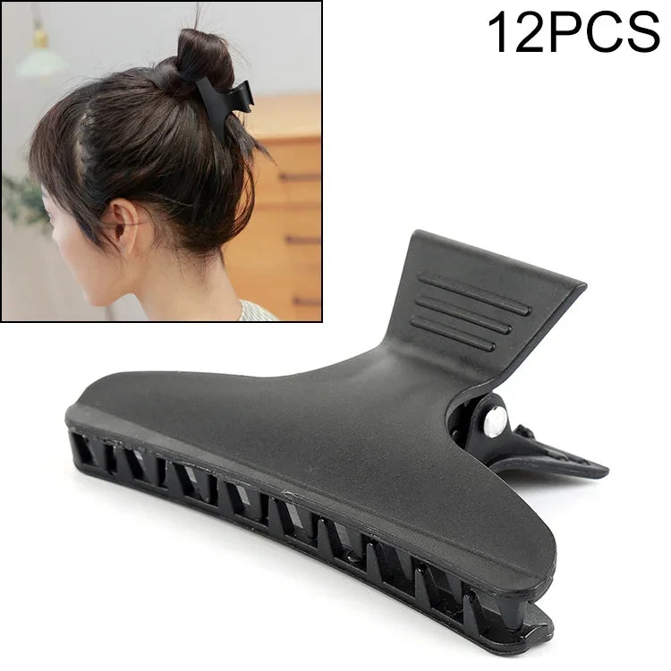 12 kẹp bướm nhỏ kẹp định vị đặc biệt cho tiệm cắt tóc salon
