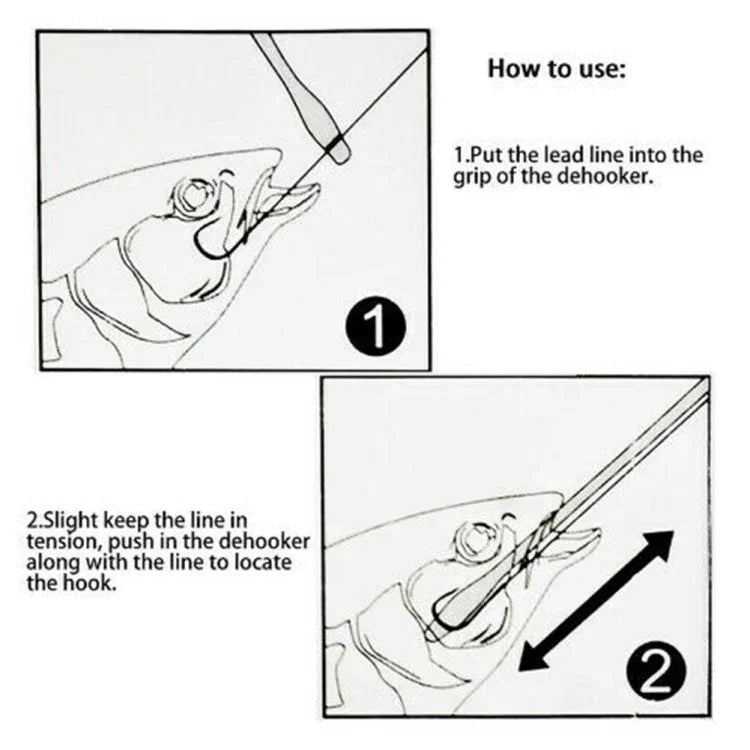Quick Decoupling Device Does Not Hurt The Line, Pure copper Hook Remover