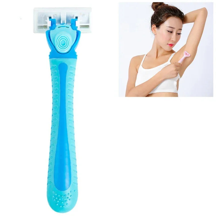 Máy cạo râu thủ công nữ loại bỏ lông toàn thân, máy cạo râu nam giao màu ngẫu nhiên, giao màu ngẫu nhiên