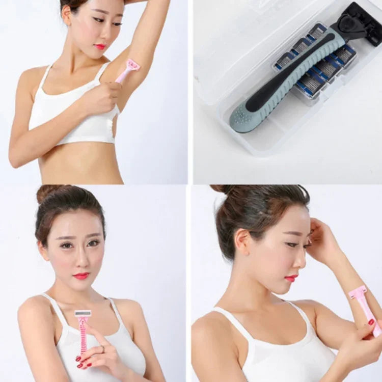 Máy cạo râu thủ công nữ loại bỏ lông toàn thân, máy cạo râu nam giao màu ngẫu nhiên, giao màu ngẫu nhiên