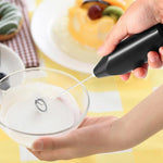Máy đánh trứng điện mini bán tự động dùng trong gia đình, máy xay kem sữa cà phê