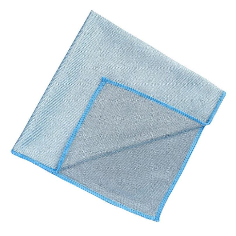Khăn lau kính sợi microfiber không để lại vết, các kích thước 30x30cm xanh dương, 40x40cm xanh dương, 40x60cm xanh dương, 30x30cm hồng, 40x40cm hồng, 40x60cm hồng, 30x30cm xám, 40x40cm xám, 40x60cm xám