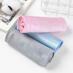 Khăn lau kính sợi microfiber không để lại vết, các kích thước 30x30cm xanh dương, 40x40cm xanh dương, 40x60cm xanh dương, 30x30cm hồng, 40x40cm hồng, 40x60cm hồng, 30x30cm xám, 40x40cm xám, 40x60cm xám