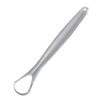 Dụng cụ cạo lưỡi bằng thép không gỉ, kích thước 14.6 × 2.4 cm