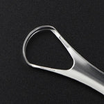 Dụng cụ cạo lưỡi bằng thép không gỉ, kích thước 14.6 × 2.4 cm
