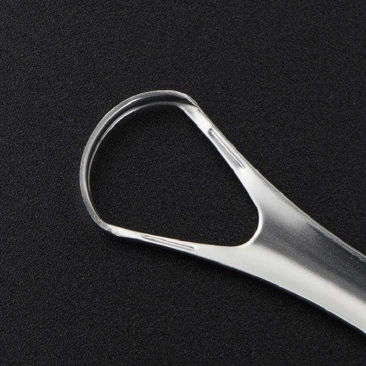 Dụng cụ cạo lưỡi bằng thép không gỉ, kích thước 14.6 × 2.4 cm