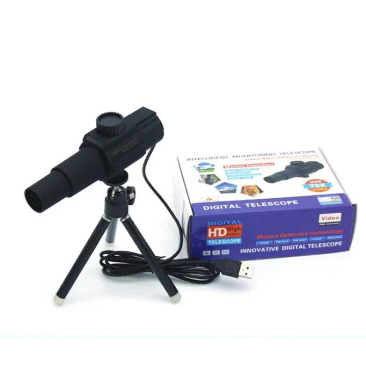 Kính thiên văn kỹ thuật số thông minh USB kính hiển vi camera video chức năng phát lại phát trực tiếp, W01 70X