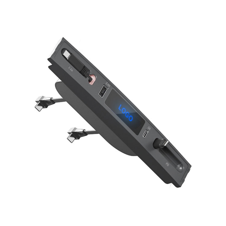For Tesla Model 3 / Y 27W Quick Interior Charger Intelligent 8 Pin Docking Station HUB, PT-DSL-2 8 Pin