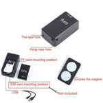 Thiết bị định vị GPS mini GF07 từ tính mạnh ghi âm điều khiển bằng giọng nói chống mất chỉ hỗ trợ mạng 2G, GF07
