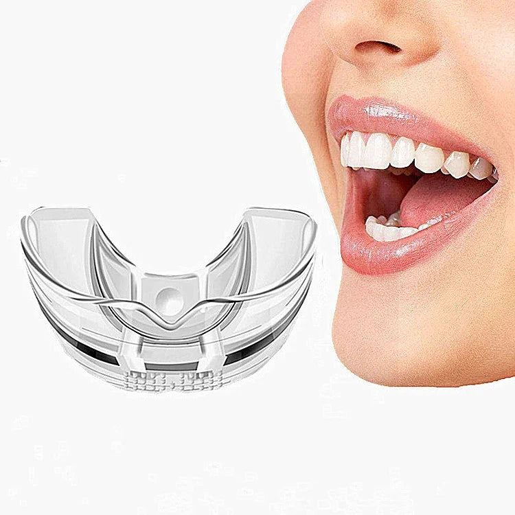 Dụng cụ chỉnh nha mô phỏng bằng silicone, chống cắn mol, niềng răng ban đêm, giai đoạn một, giai đoạn hai, giai đoạn ba