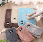 Thảm chân phòng tắm thấm hút, chống trượt, kích thước 40x60cm, 50x80cm