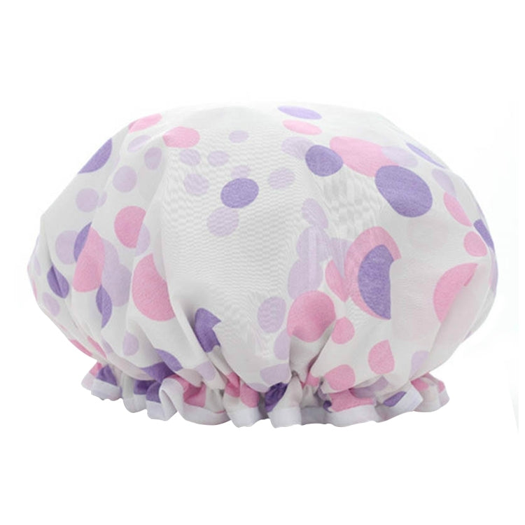 Mũ tắm chống thấm dày, hai lớp, mũ tắm cho nữ, kích thước 28cm