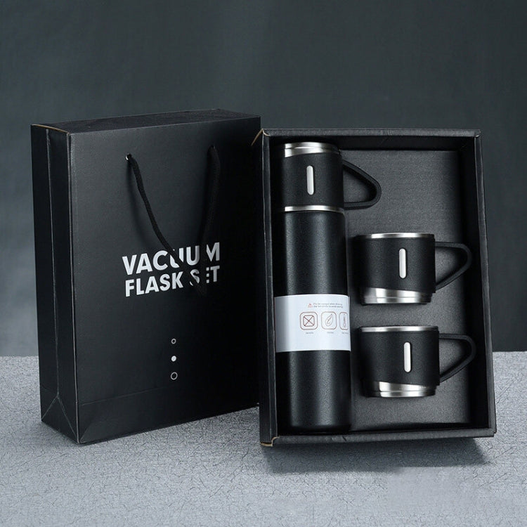 Cốc giữ nhiệt inox 304 500ml di động cho doanh nhân, bộ hộp quà tặng