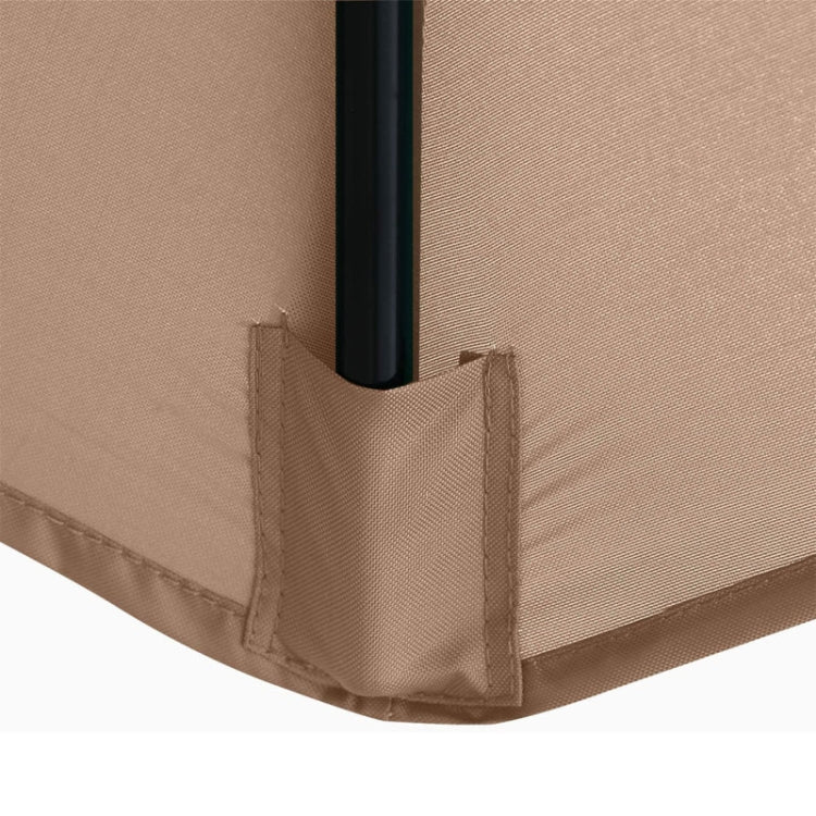 Vải thay thế dù che polyester Bọc ô dù vườn tròn, Đường kính 2.7m 8 nan, Đường kính 3m 8 nan