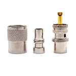 10 cái Đầu nối UHF Male PL259 cho cáp RG8 / RG58, UHF Male