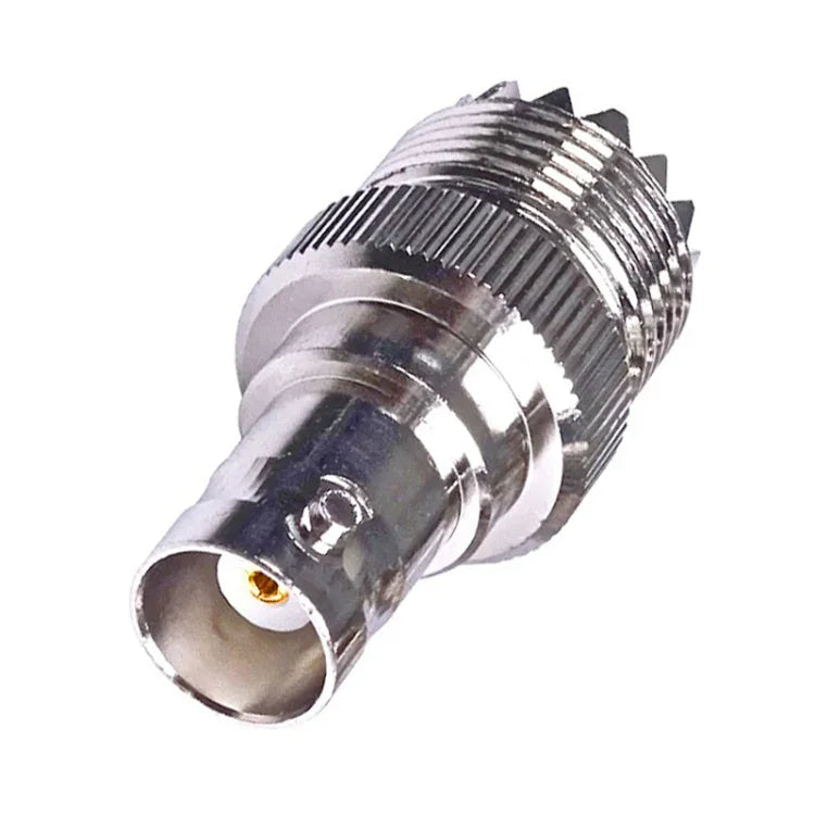 Đầu nối BNC Female Jack sang UHF PL-259 Female thẳng RF Coax Adapter, BNC Female sang UHF Female
