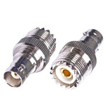 Đầu nối BNC Female Jack sang UHF PL-259 Female thẳng RF Coax Adapter, BNC Female sang UHF Female